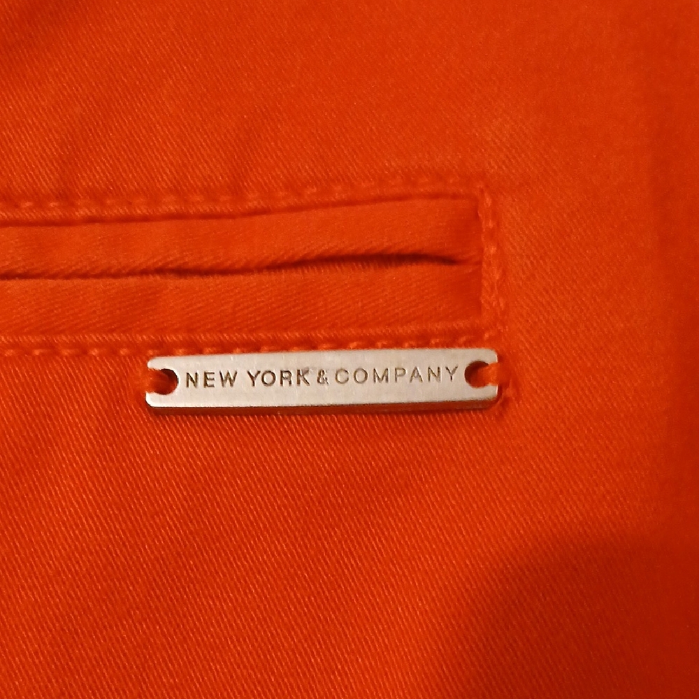 Women's Orange Shorts - Picture 3 of 5